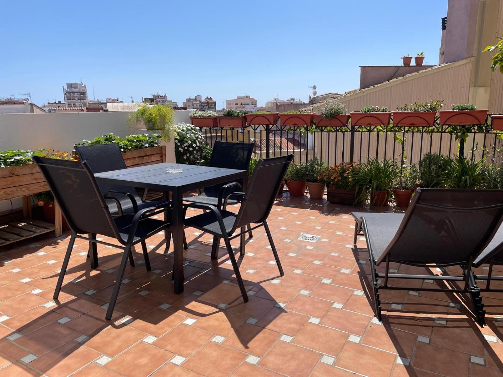 Apartamento Blanes Playa Exterior foto